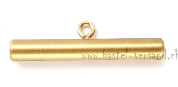 Beschlag Messing glatt 16cm