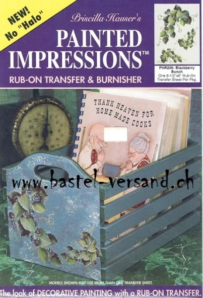 Rubbelbild Blackberry