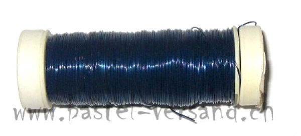 Bindedraht blau