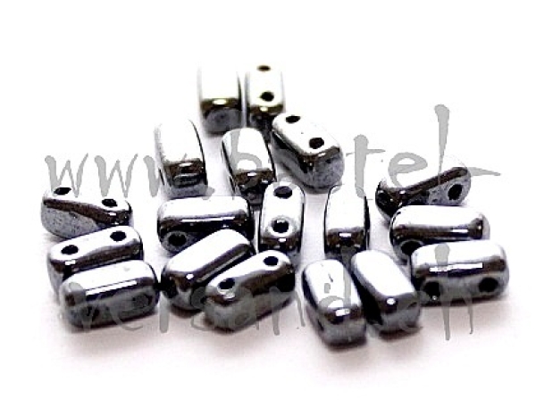 Bricks 3 x 6mm gunmetal