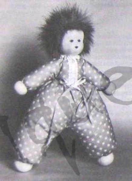 Anleitung und Schnittmuster Kuschelpuppe "Butzi"