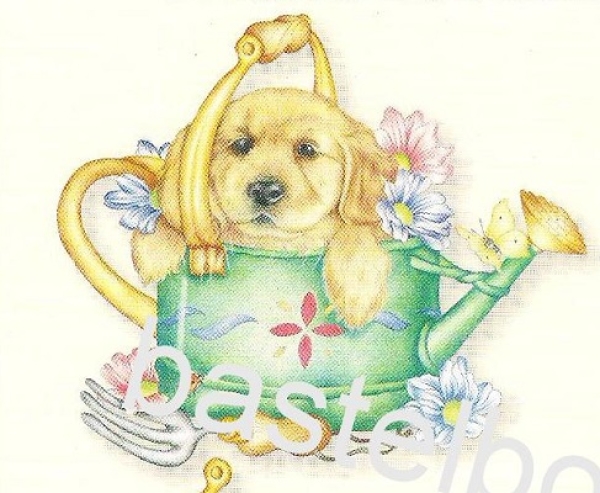 3D Schnittbogen Welpen