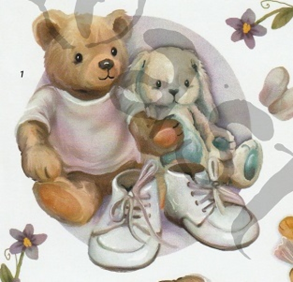 3D Schnittbogen Bärli