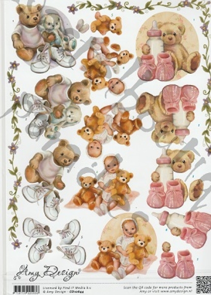 3D Schnittbogen Bärli