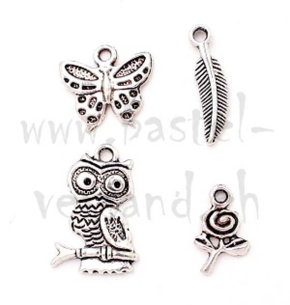 Charms Maritime silberfarbig