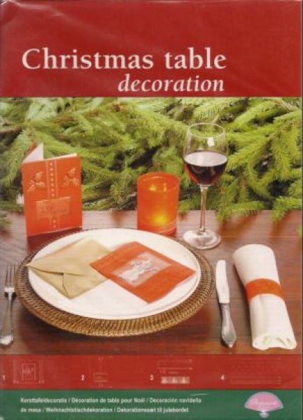 Christmas table (Tischdeko für Weihnachten)