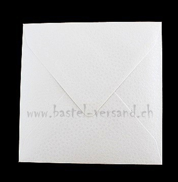 Couvert 15 x 15cm weiss
