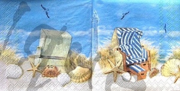 Serviette am strand