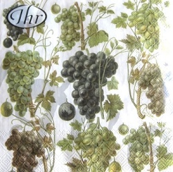 Serviette trauben