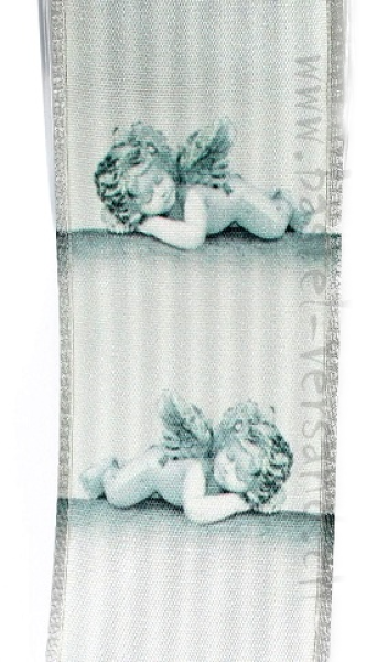 Dekoband 4cm kleiner Traum silber