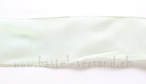 Dekoband 4cm zartgrün
