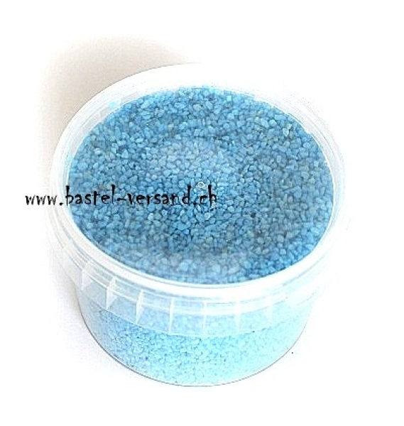 Dekosand blau