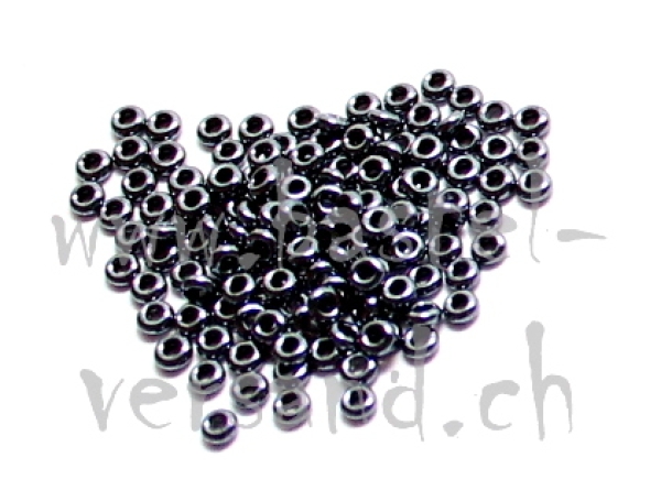 Toho Demi Round 11/0 metallic hematite
