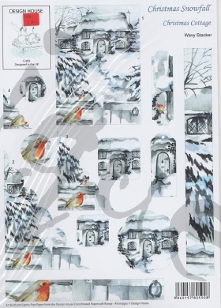 Schnittbogen Christmas Snowfall