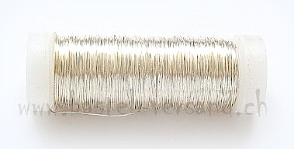 Bindedraht silberfarbig