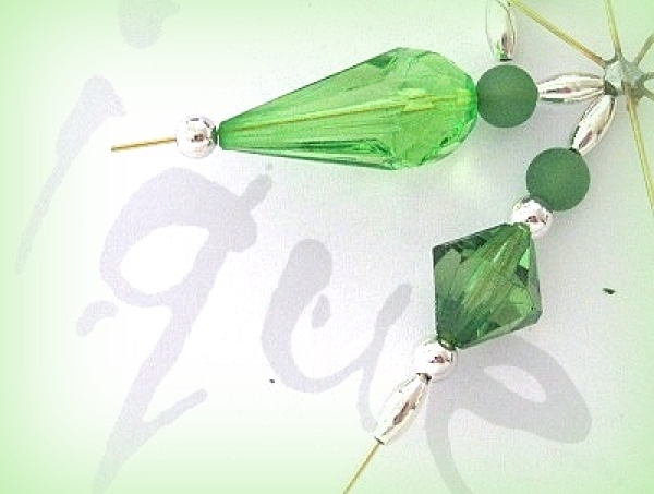 Bastelpackung Perlenstern E3 grün