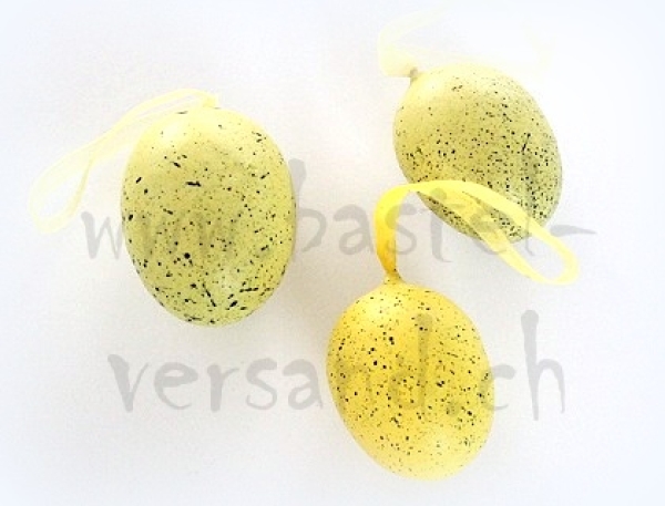 Kunststoffei 5cm gelb