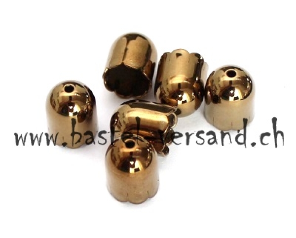 Endkappe 8mm messing