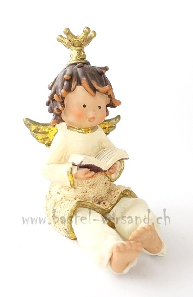 Engelkönig mit Buch