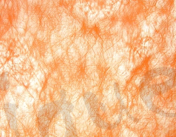 Faservlies uni orange