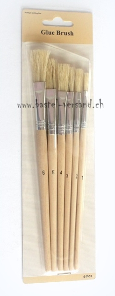 Flachpinsel Set