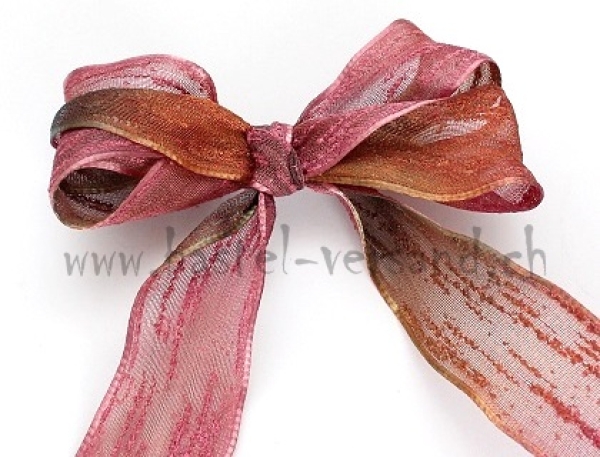 Dekoband 4cm Flammenband farbverlauf