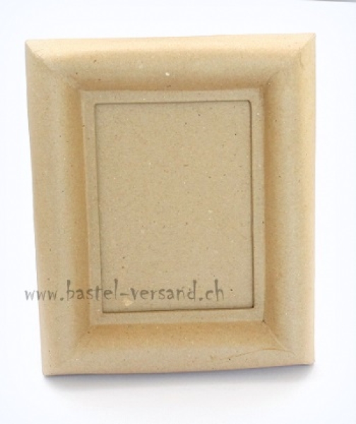 Pappmaché-Fotorahmen