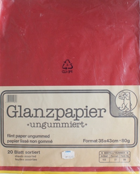 Glanzpapier 35 x 43cm