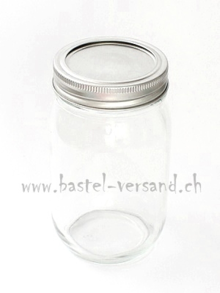 Glas mit 2-tlg. Deckel