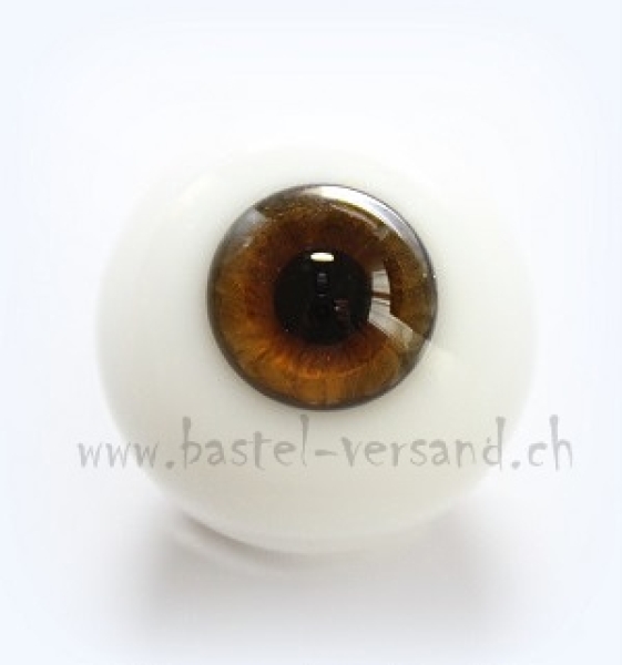 Kristallglas Puppenaugen 20mm