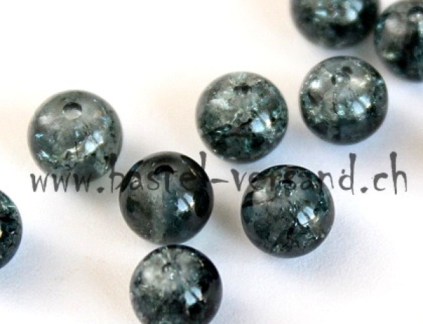 Crackle 6mm schwarz