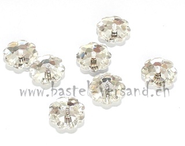 Glasperle 10mm Blume