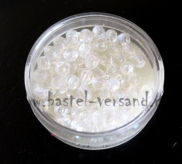 Glasschliffperle 4mm crystal AB