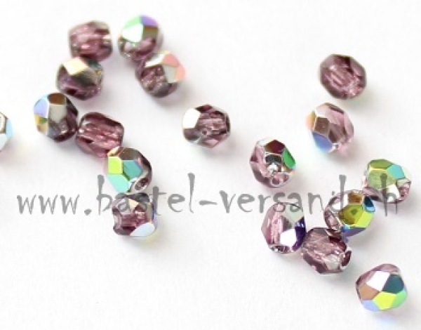 Glasfacettenperle 3mm