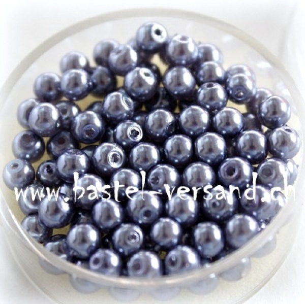 Glaswachsperle 4mm lila