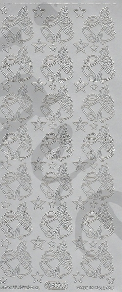 Sticker Glocken (855) silber