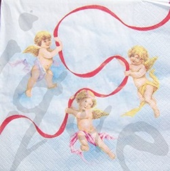 Serviette engeli mit schlaufe