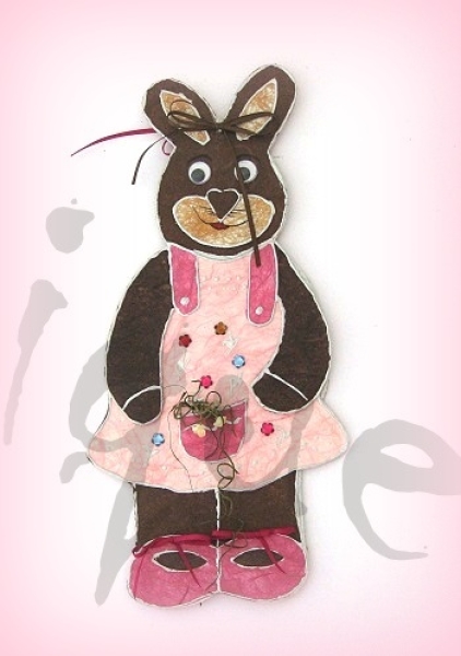 STYLO Hasenmutter ca. 15 x 40cm