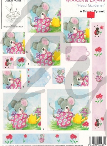 3D Schnittbogen Pyramides Head Gardener