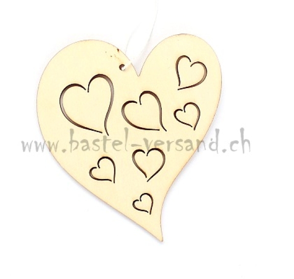 Holzhänger Herz