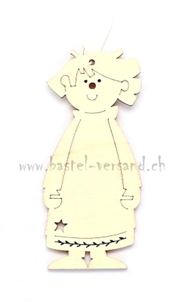 Holzhänger Mädchen