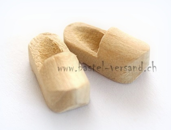 Holzschuh 2cm (paar)