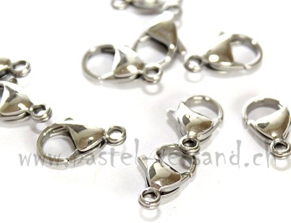 Karabiner 15mm silberfarbig