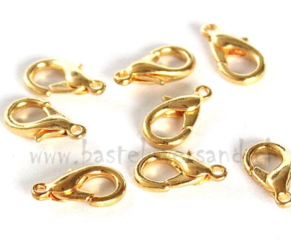 Karabiner 19mm goldfarbig