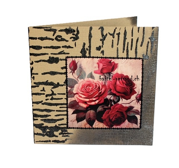 Karte "Rosen"