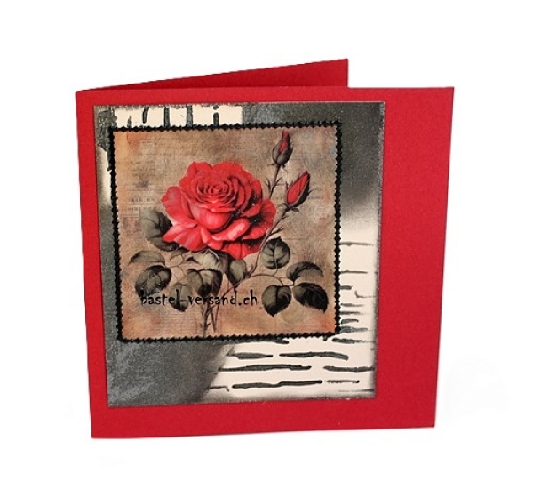 Karte "Rose"