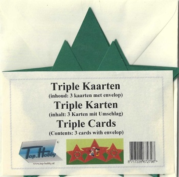 Triple Karten Stern