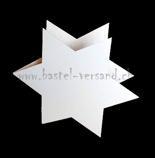 Doppelkarte Stern