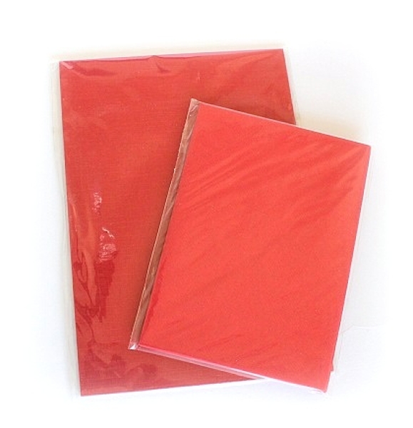 Kartenpapier mit Couvert rot (10Stk.)