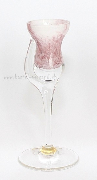 Bleikristallglas Kerzenhalter "Kaspar Single Art"